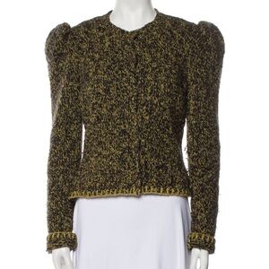 Ulla Johnson Black and Yellow Sweater